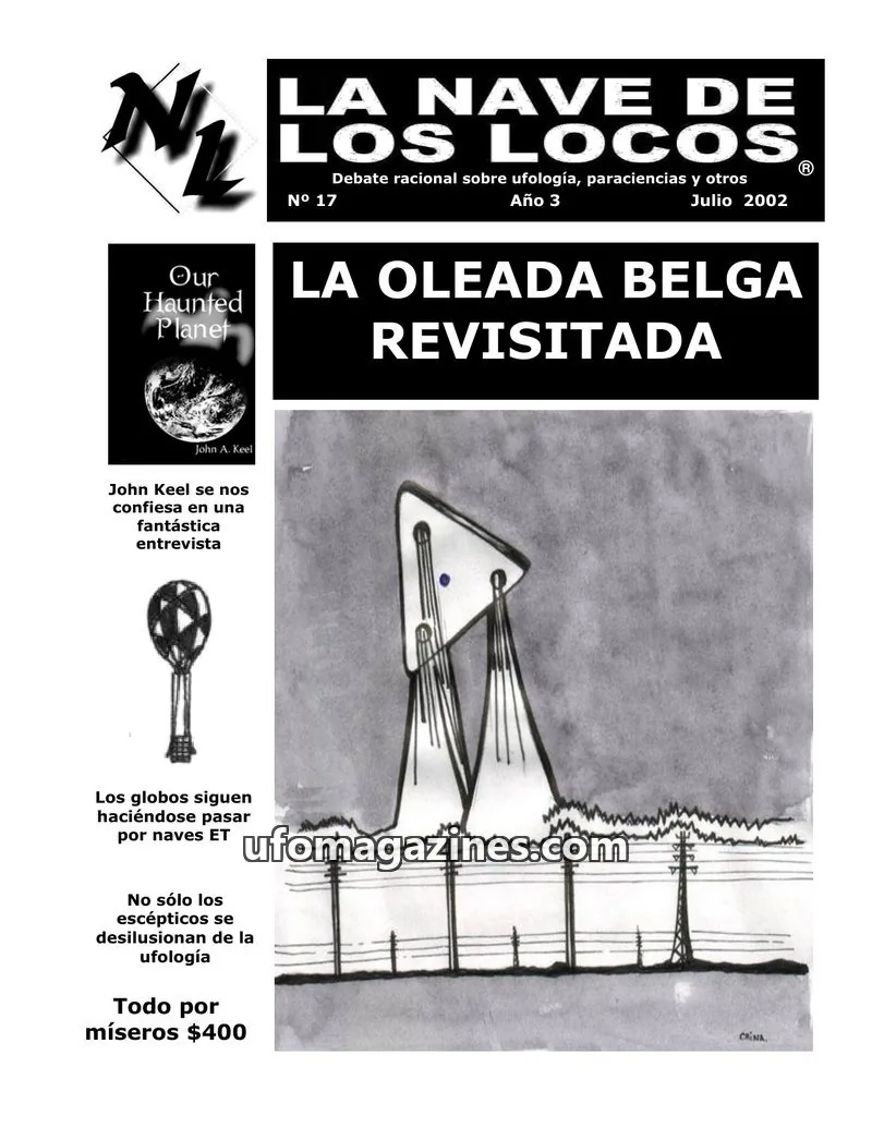Cover of La Nave de los Locos issue N° 17: LA NAVE DE LOS LOCOS
