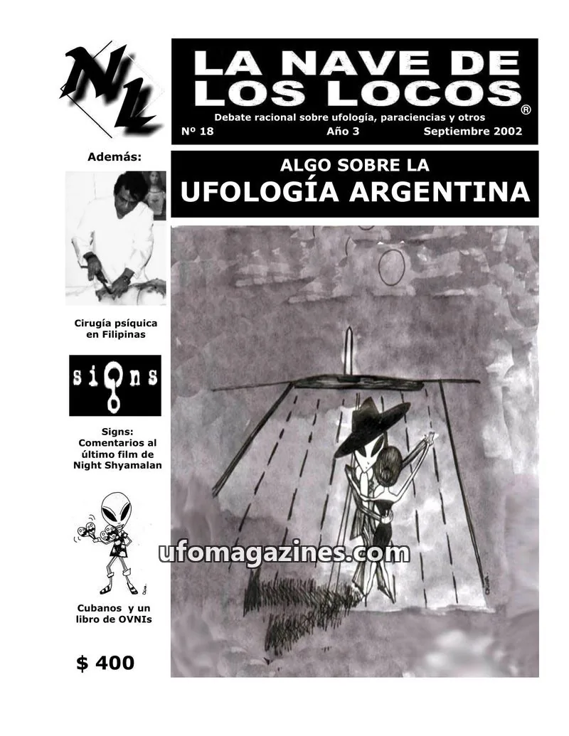 Cover of La Nave de los Locos issue 18: LA NAVE DE LOS LOCOS
