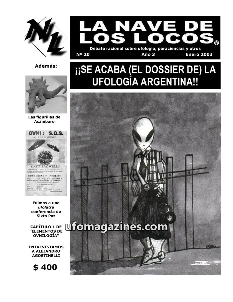 Cover of La Nave de los Locos issue 20: LA NAVE DE LOS LOCOS