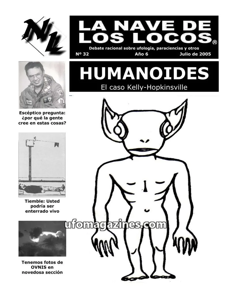 Cover of La Nave de los Locos issue N° 32: LA NAVE DE LOS LOCOS