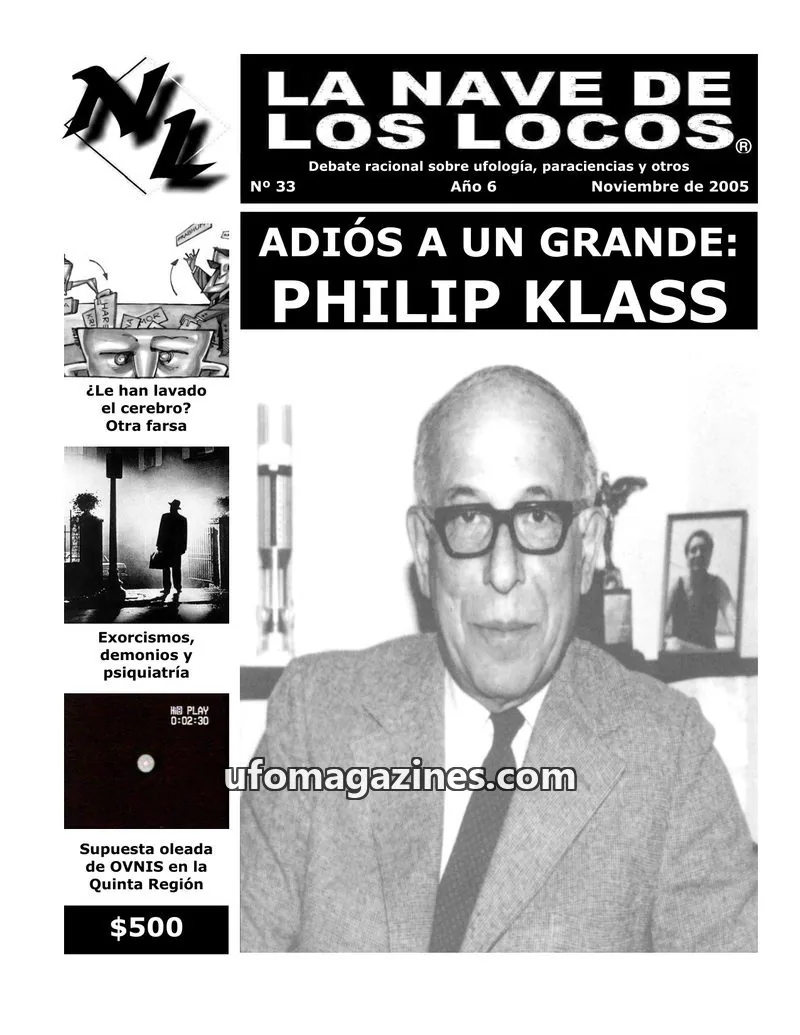 Cover of La Nave de los Locos issue 33: LA NAVE DE LOS LOCOS