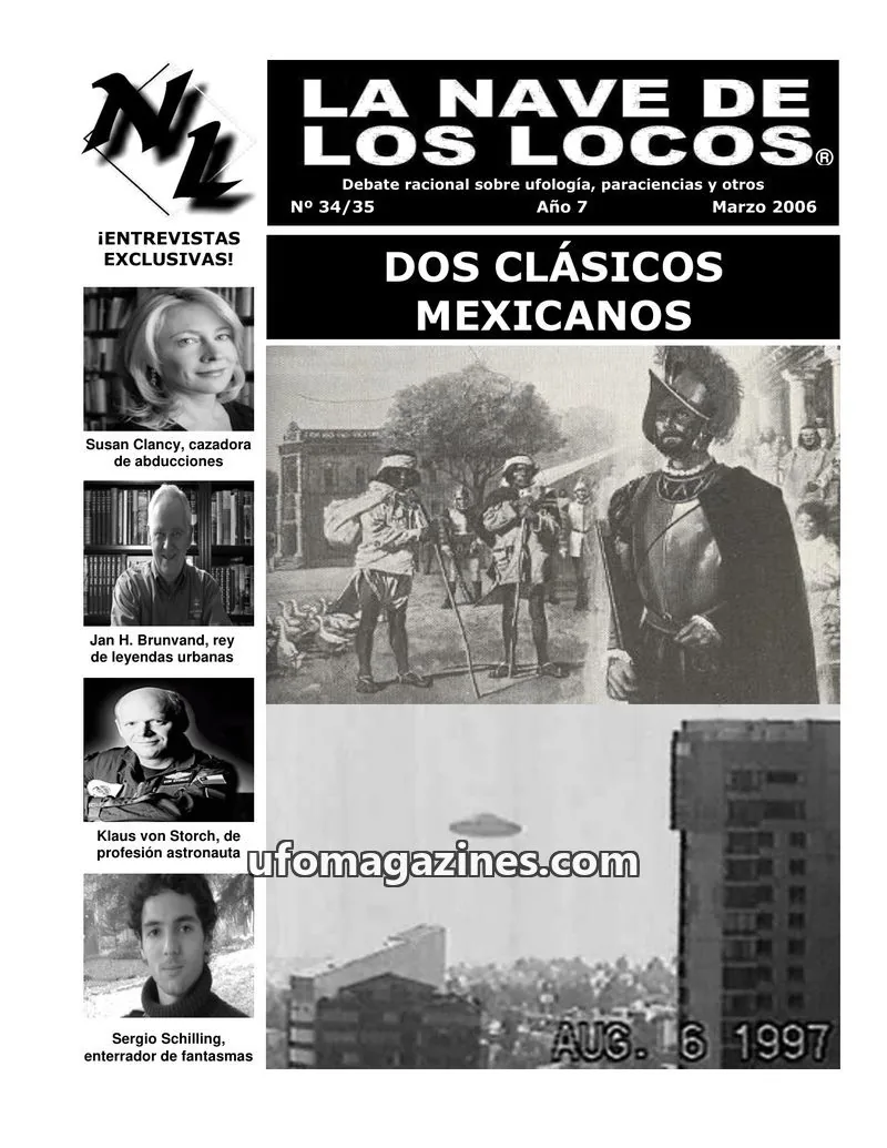 Cover of La Nave de los Locos issue 34/35: LA NAVE DE LOS LOCOS