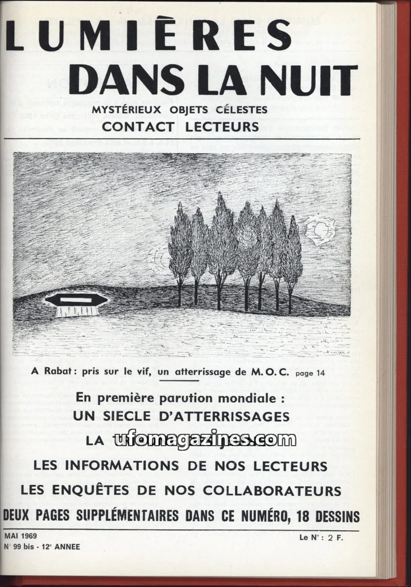 Cover of LDLN Contact Lecteurs issue 99 bis: LUMIÈRES DANS LA NUIT