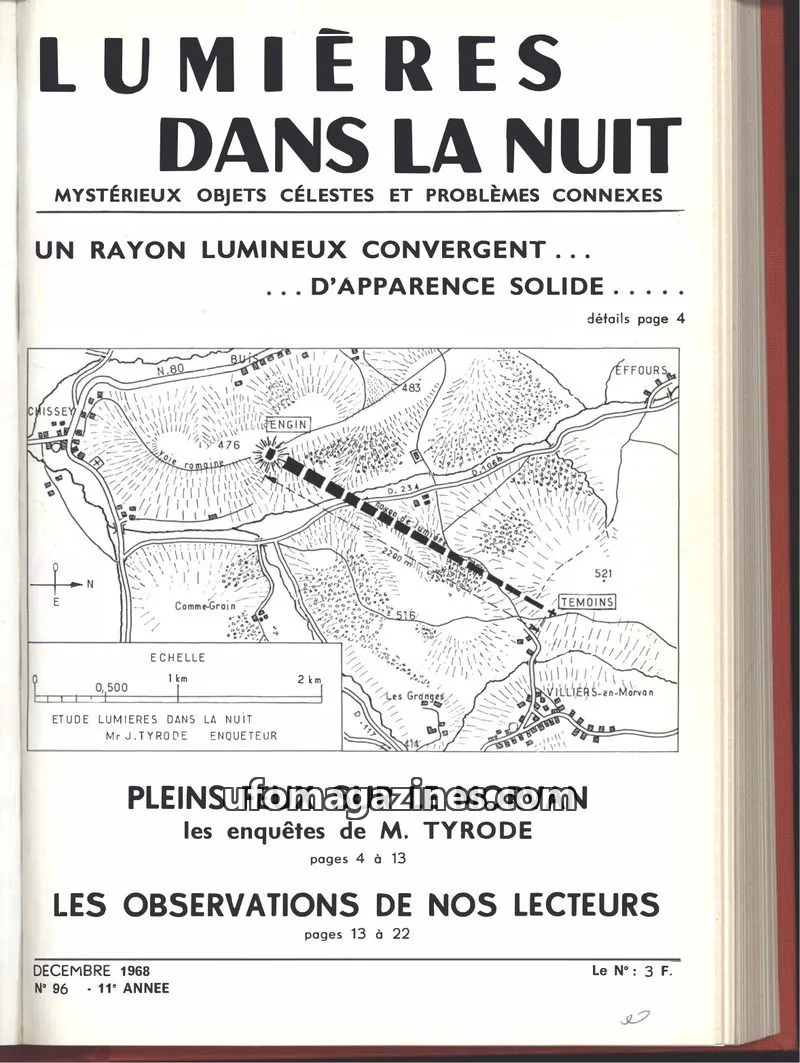 Cover of LDLN issue 96: LUMIÈRES DANS LA NUIT