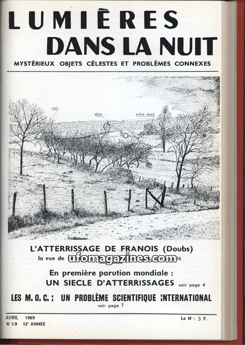 Cover of LDLN issue N° S 9: LUMIÈRES DANS LA NUIT