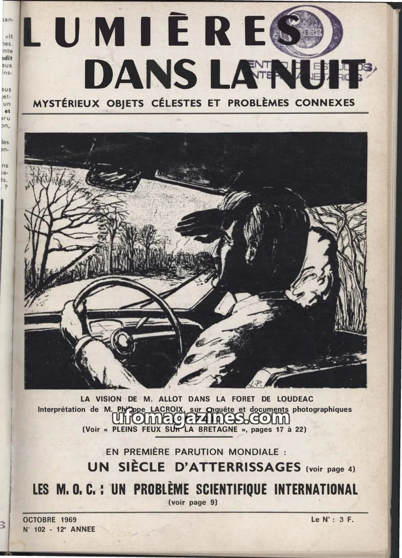Cover of LDLN issue N° 100: LUMIÈRES DANS LA NUIT