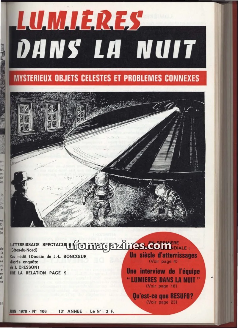 Cover of LDLN issue 106: Lumières Dans La Nuit