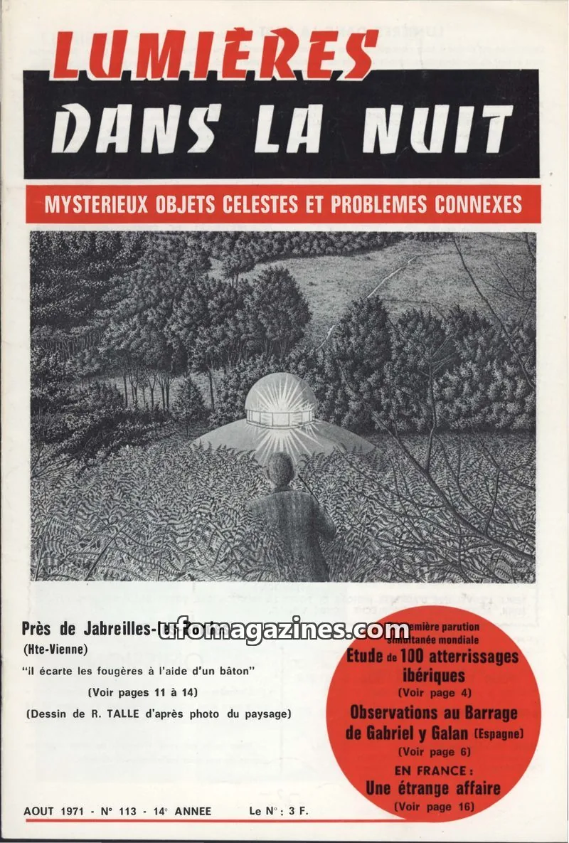Cover of LDLN issue 113: LUMIÈRES DANS LA NUIT