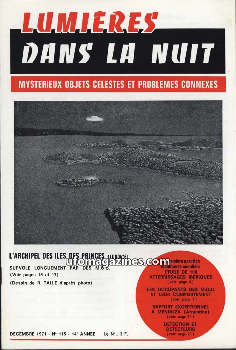 Cover of GROUPEMENT INTERNATIONAL DE RECHERCHES issue 115: LUMIÈRES DANS LA NUIT