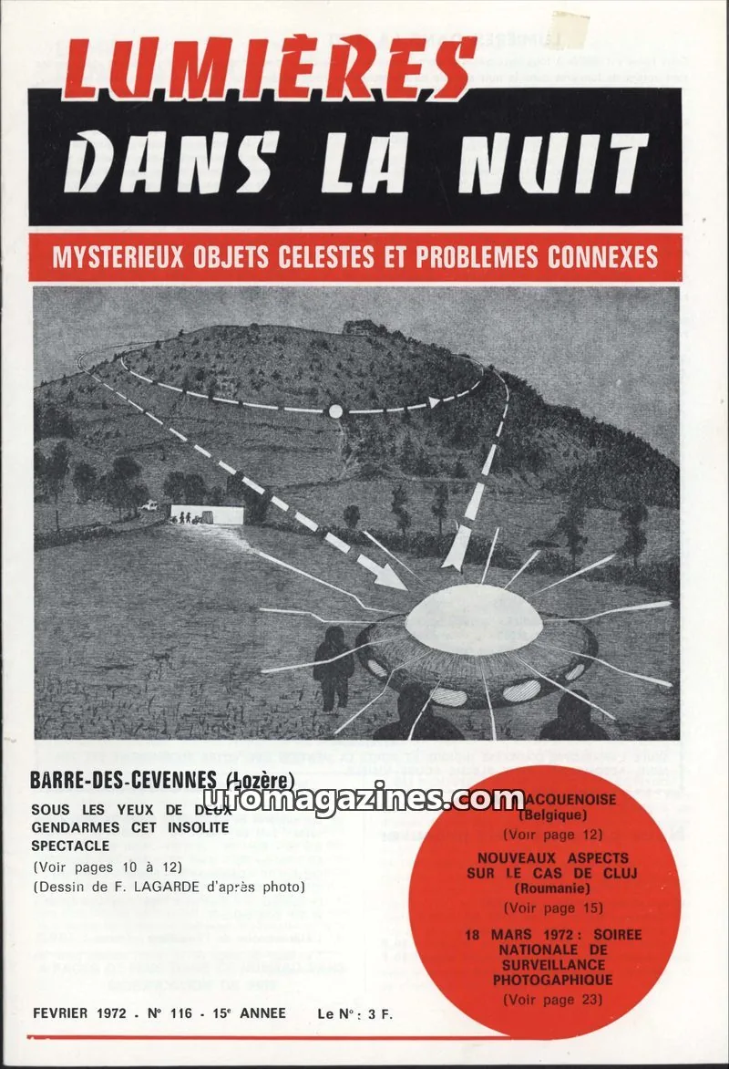 Cover of GROUPEMENT INTERNATIONAL DE RECHERCHES issue 116: LUMIÈRES DANS LA NUIT