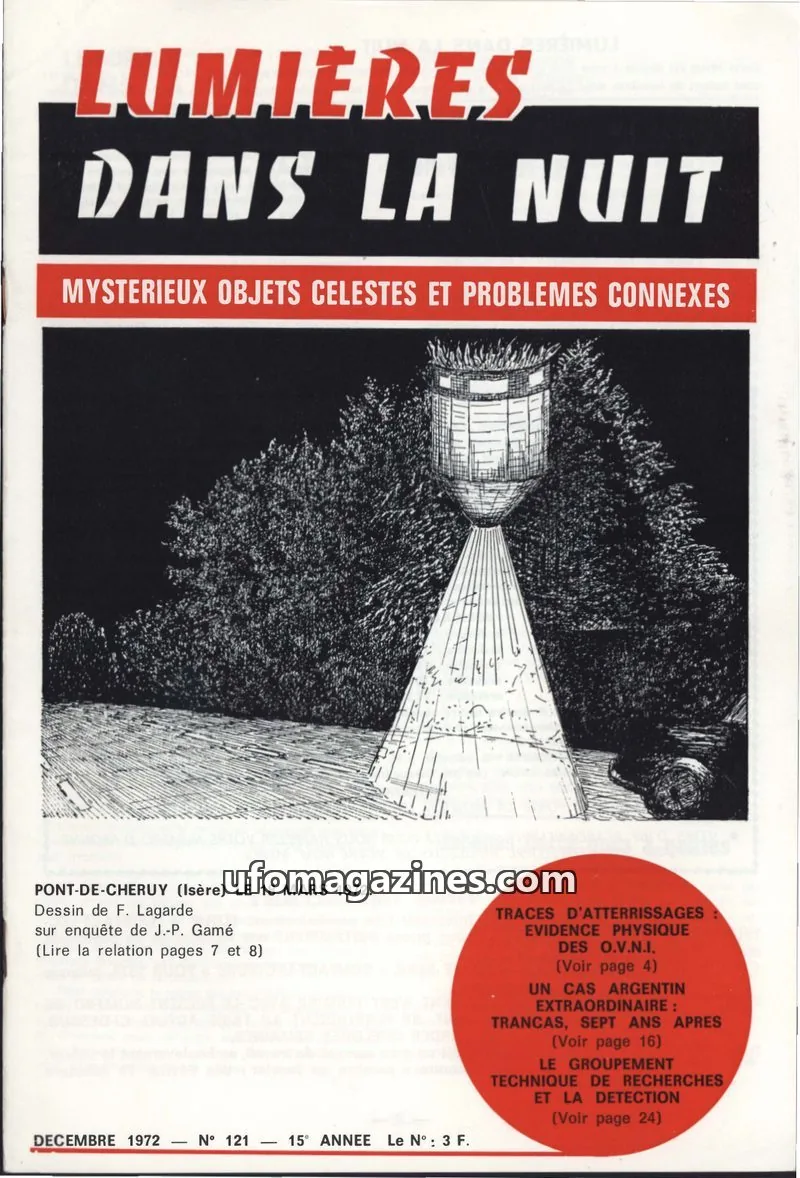 Cover of LDLN issue 121: LUMIÈRES DANS LA NUIT