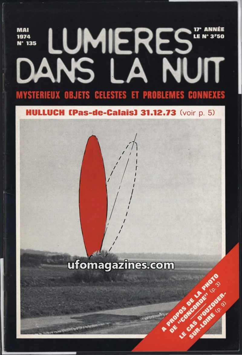Cover of GROUPEMENT INTERNATIONAL DE RECHERCHES issue 135: LUMIÈRES DANS LA NUIT
