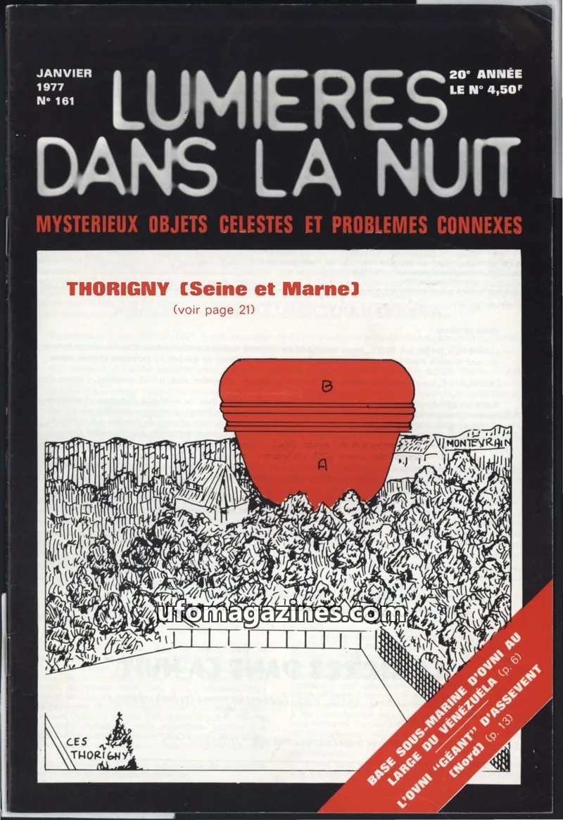 Cover of LUMIÈRES DANS LA NUIT (GROUPEMENT INTERNATIONAL DE RECHERCHES) issue N° 161: LUMIÈRES DANS LA NUIT