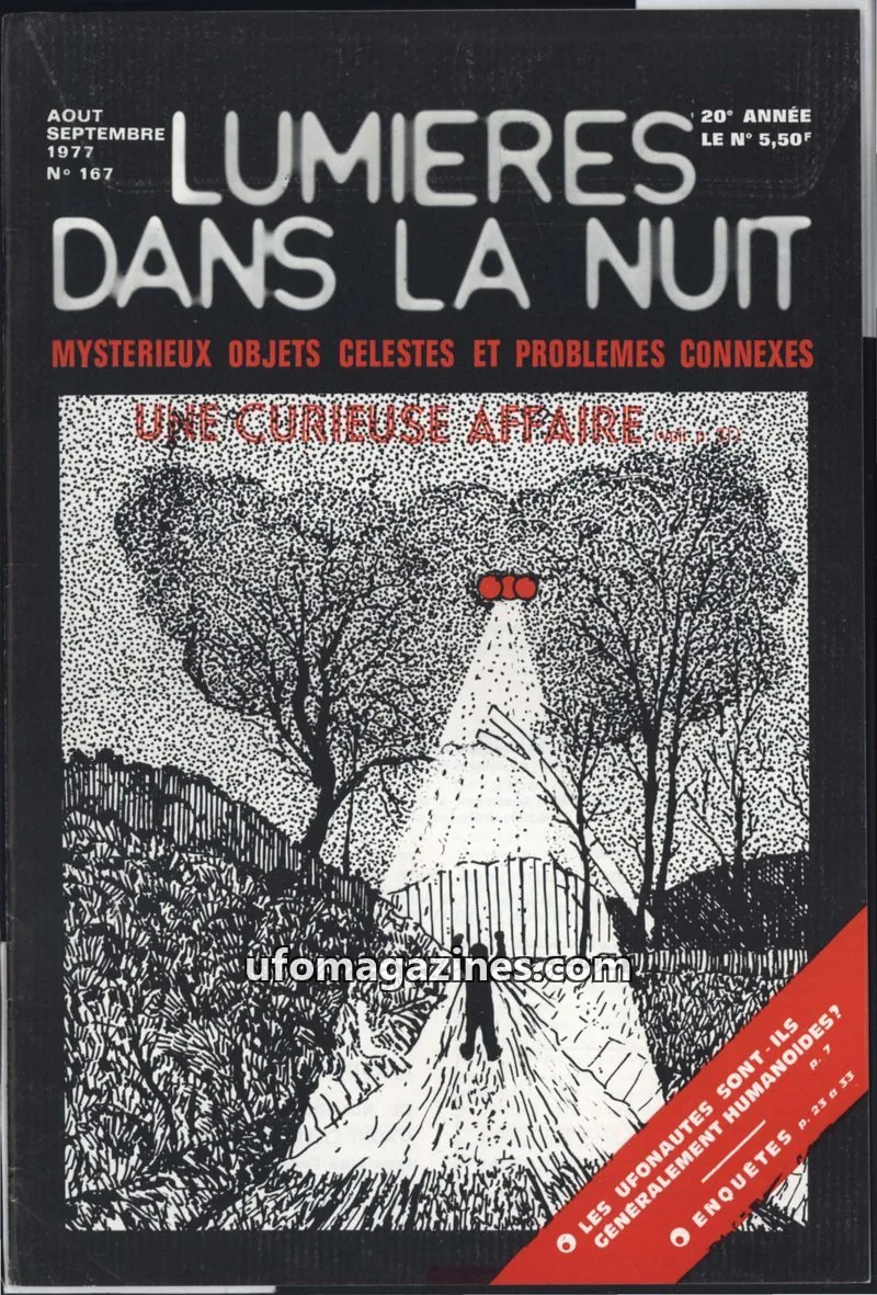 Cover of LUMIÈRES DANS LA NUIT (GROUPEMENT INTERNATIONAL DE RECHERCHES) issue 167: LUMIÈRES DANS LA NUIT