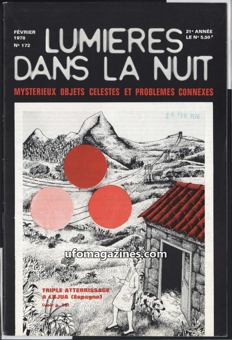 Cover of GROUPEMENT INTERNATIONAL DE RECHERCHES issue 172: LUMIÈRES DANS LA NUIT