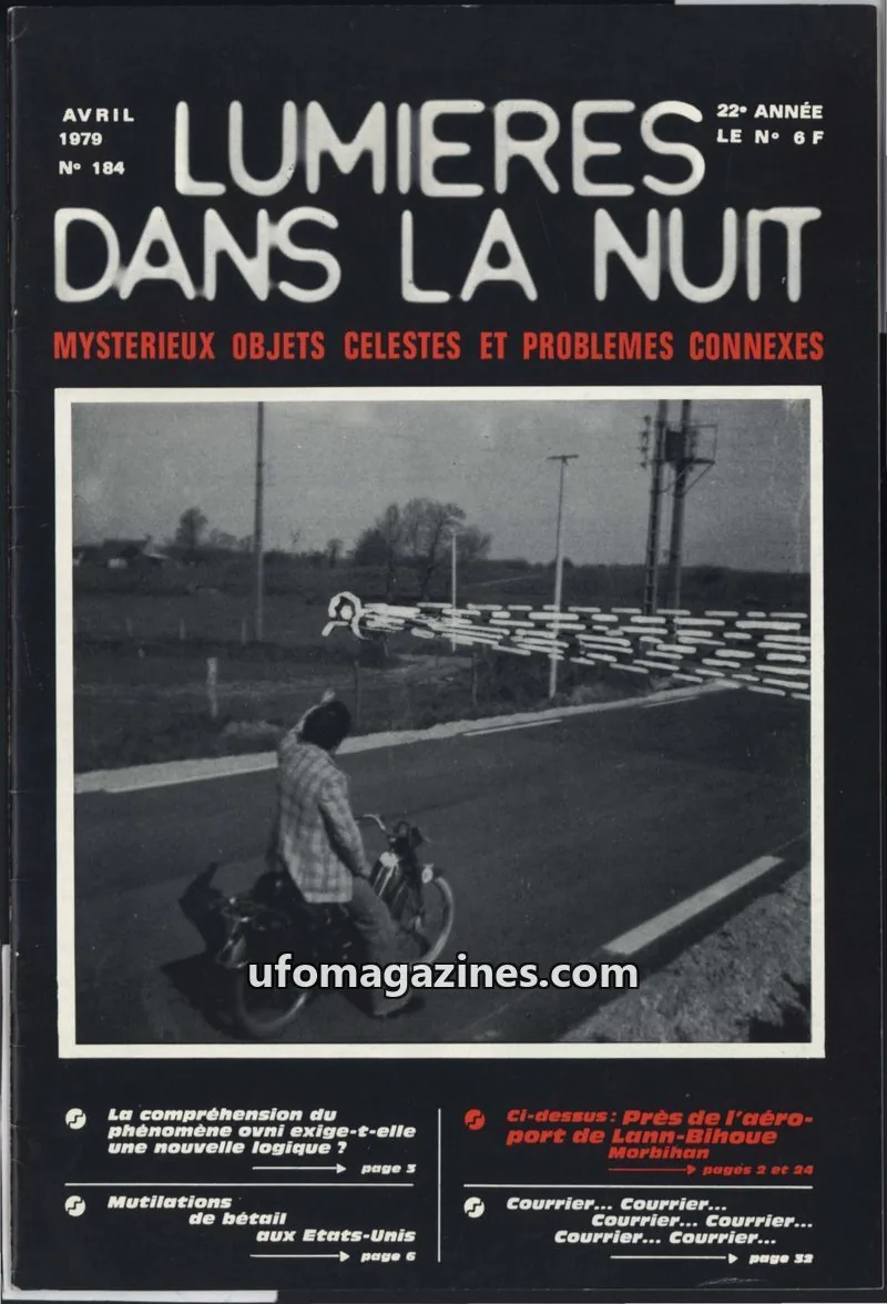 Cover of GROUPEMENT INTERNATIONAL DE RECHERCHES issue N° 184: LUMIÈRES DANS LA NUIT