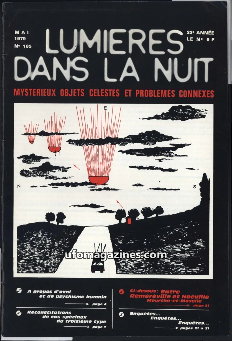 Cover of GROUPEMENT INTERNATIONAL DE RECHERCHES issue 185: LUMIÈRES DANS LA NUIT