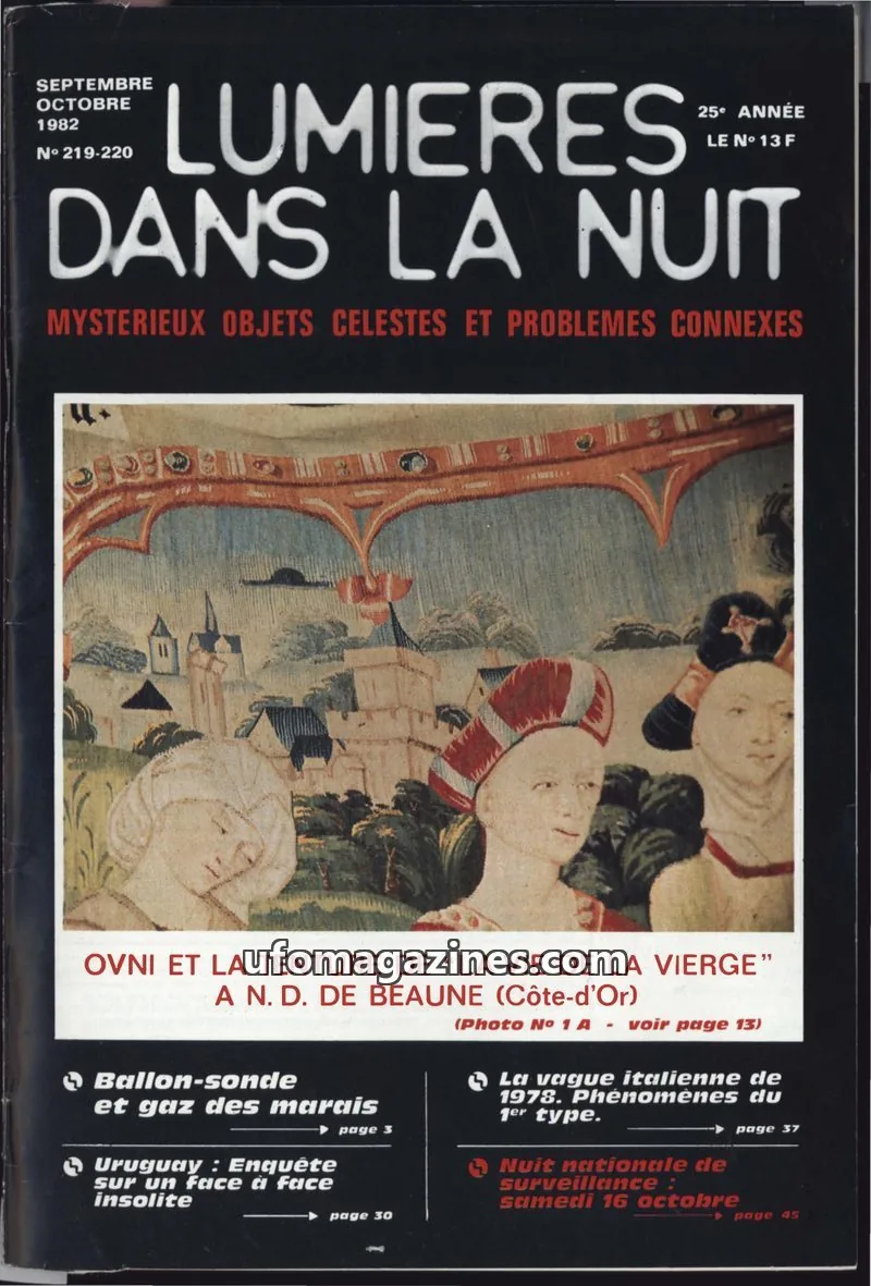Cover of GROUPEMENT INTERNATIONAL DE RECHERCHES issue 219-220: LUMIÈRES DANS LA NUIT