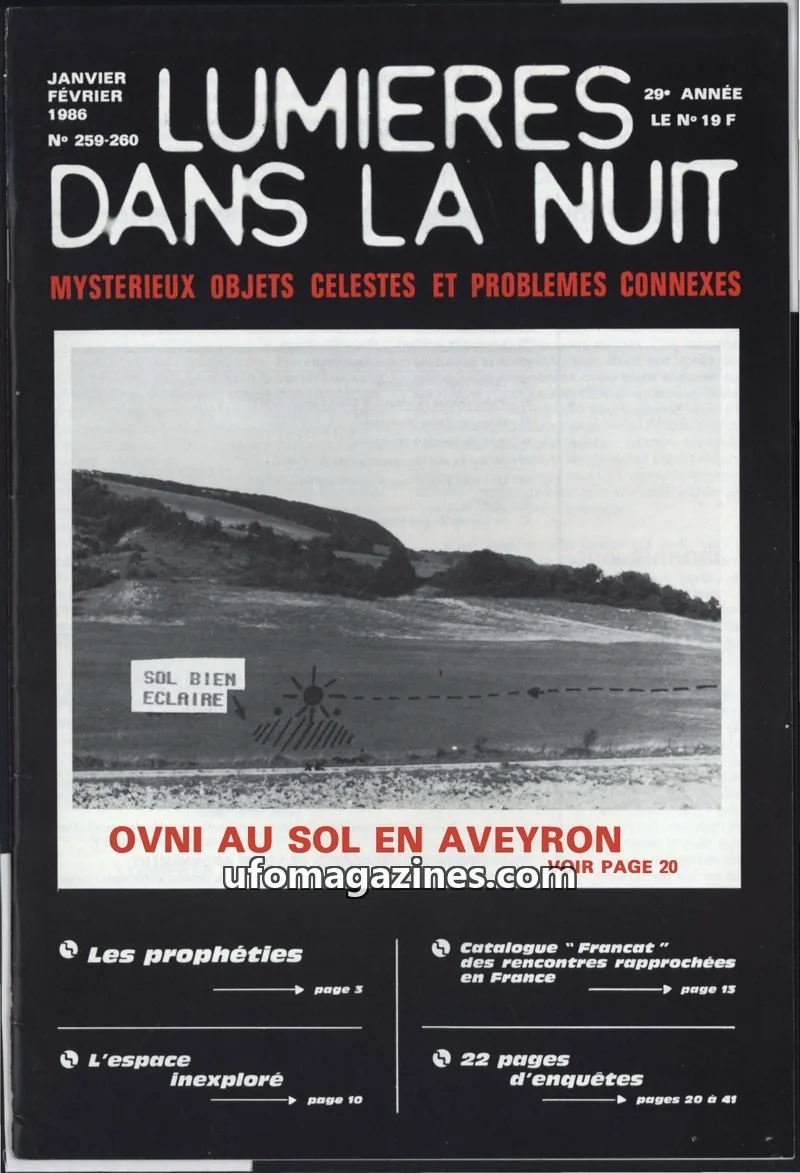 Cover of GROUPEMENT INTERNATIONAL DE RECHERCHES LUMIERES DANS LA NUIT issue 259-260: LUMIÈRES DANS LA NUIT
