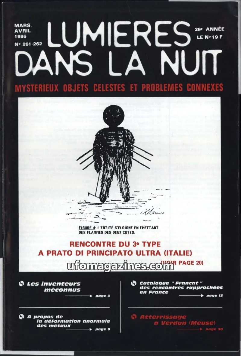 Cover of GROUPEMENT INTERNATIONAL DE RECHERCHES issue 261-262: LUMIÈRES DANS LA NUIT