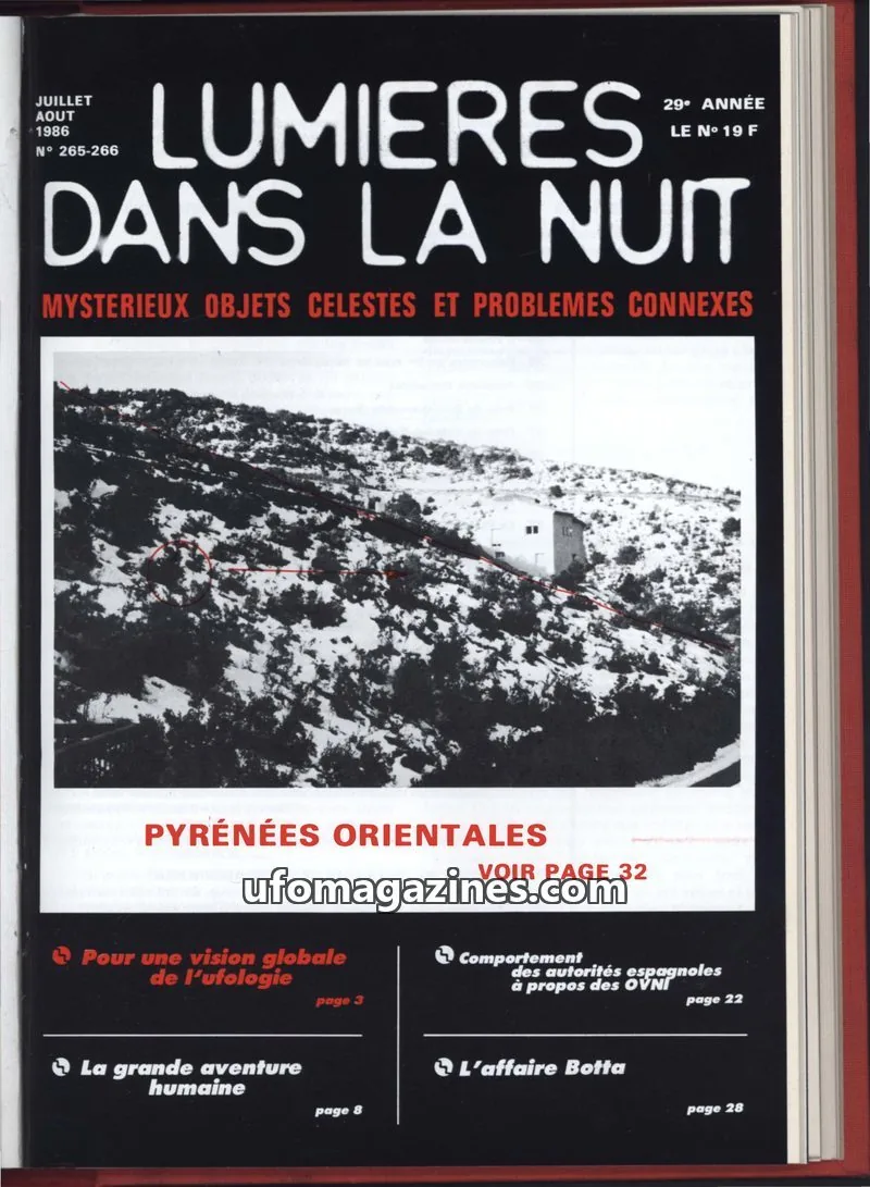 Cover of GROUPEMENT INTERNATIONAL DE RECHERCHES issue N° 19 F: LUMIÈRES DANS LA NUIT
