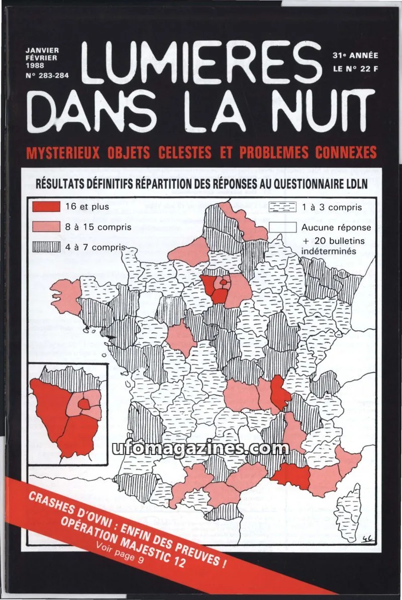 Cover of GROUPEMENT INTERNATIONAL issue N° 283-284: LUMIÈRES DANS LA NUIT