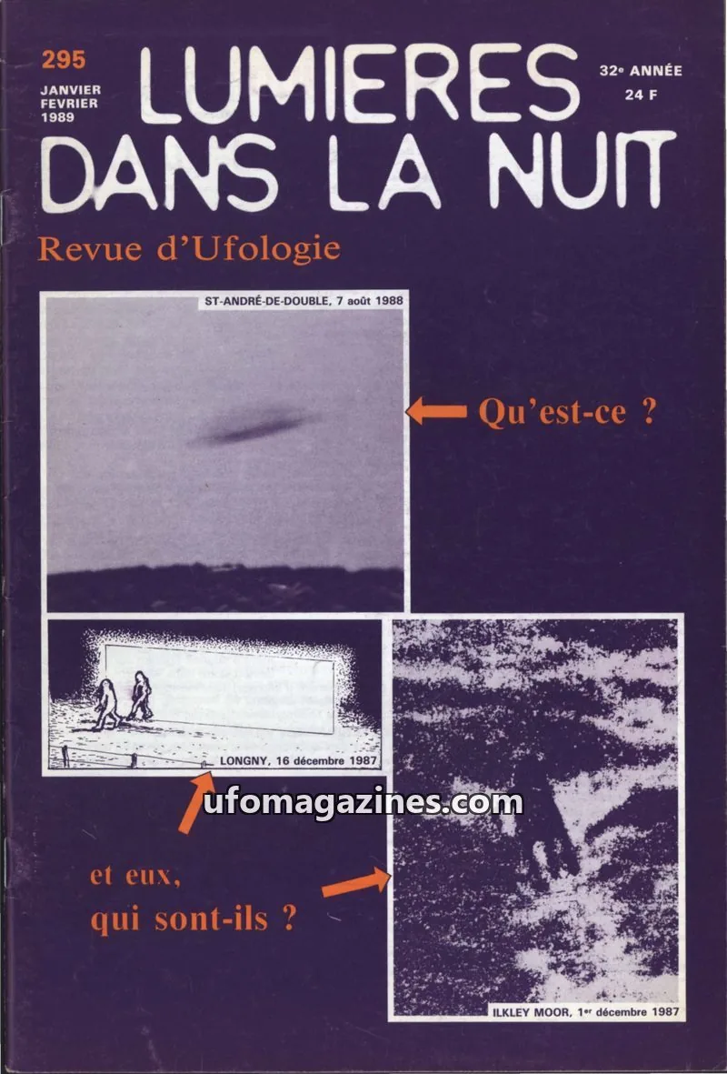 Cover of LDLN issue 295: LUMIÈRES DANS LA NUIT