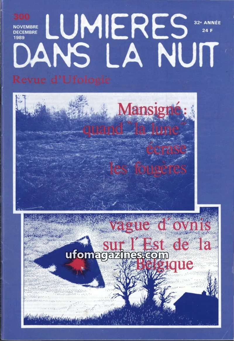 Cover of LDLN issue 300: LUMIÈRES DANS LA NUIT