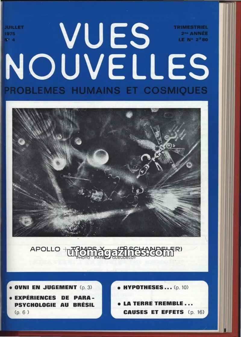 Cover of LDLN Vues Nouvelles issue N° 4: VUES NOUVELLES