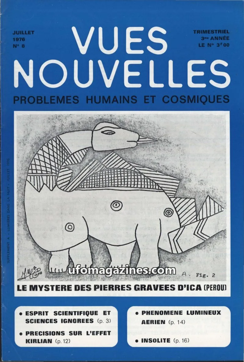 Cover of LDLN Vues Nouvelles issue 8: VUES NOUVELLES