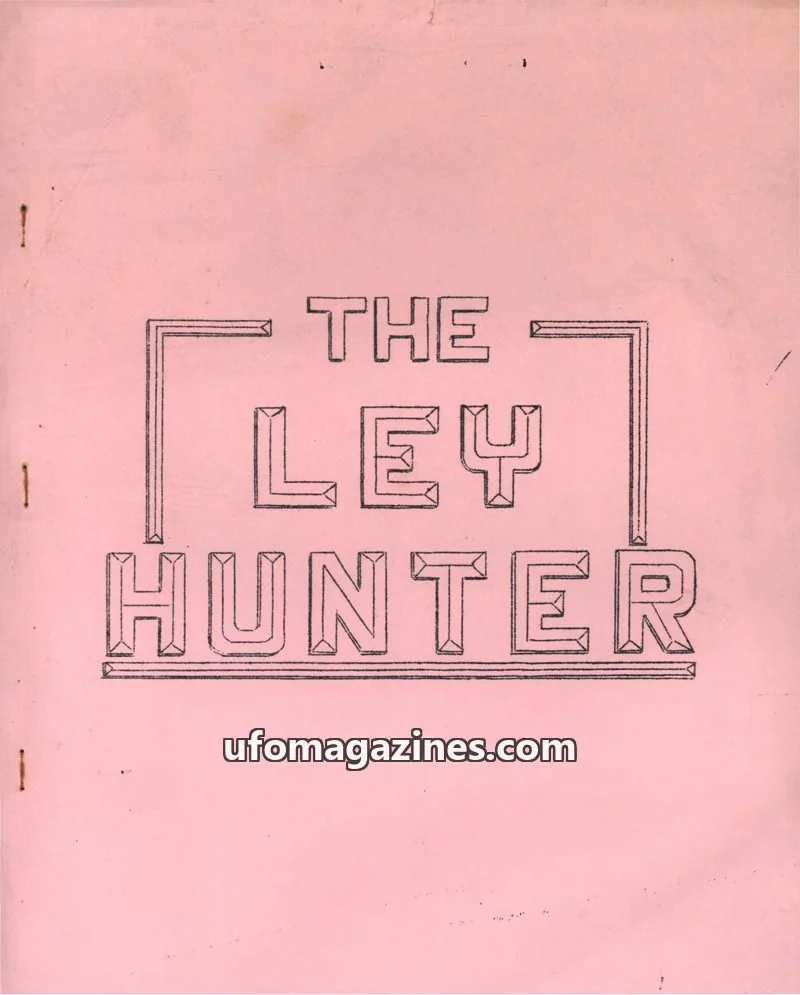 Cover of Ley Hunter, The issue NUMBER ONE: THE LEY HUNTER