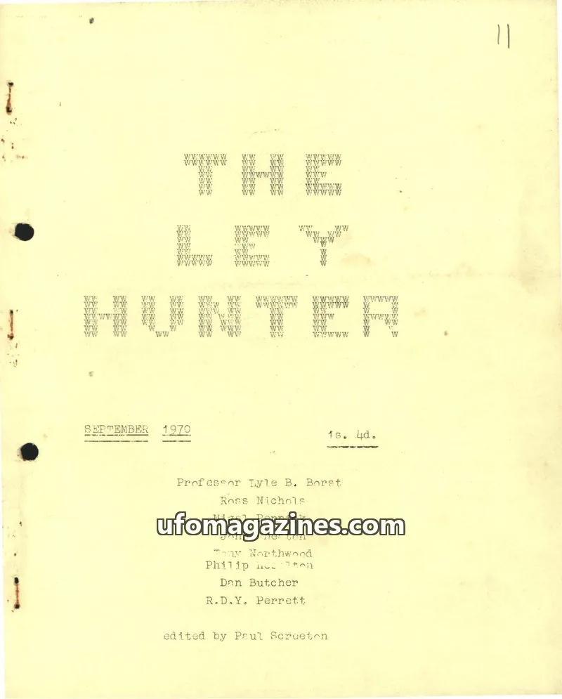 Cover of Ley Hunter, The issue ELEVEN: THE LEY HUNTER