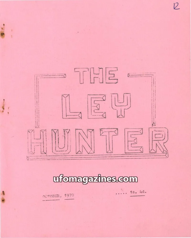 Cover of Ley Hunter, The issue TWELVE: THE LEY HUNTER
