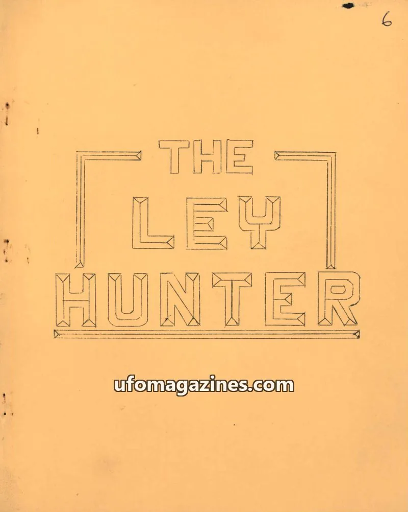 Cover of Ley Hunter, The issue NUMBER SIX: THE LEY HUNTER