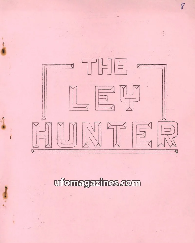 Cover of Ley Hunter, The issue NUMBER EIGHT: THE LEY HUNTER