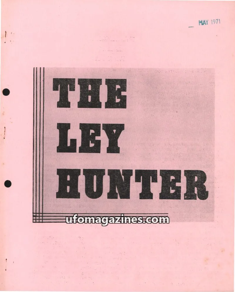 Cover of Ley Hunter, The issue 19: THE LEY HUNTER
