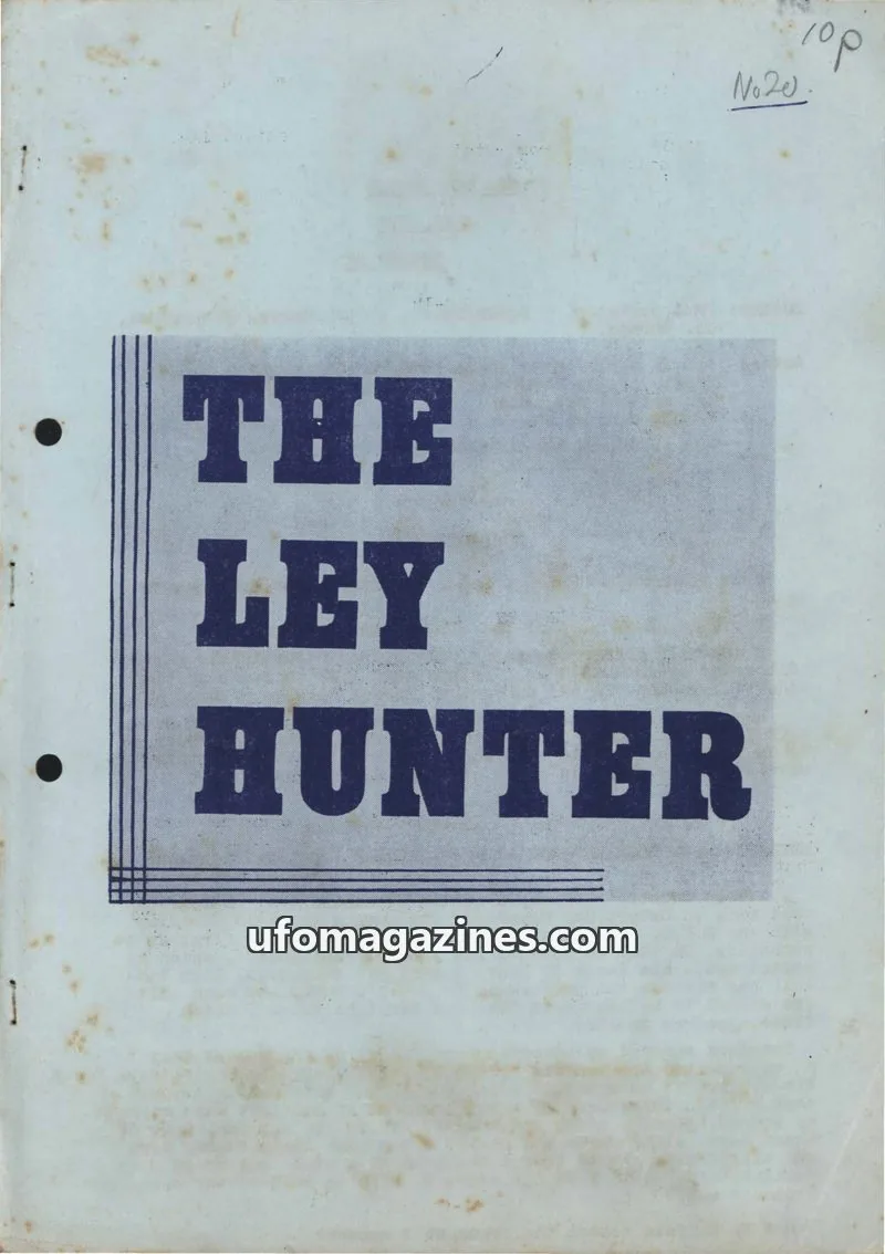 Cover of Ley Hunter, The issue 20: THE LEY HUNTER