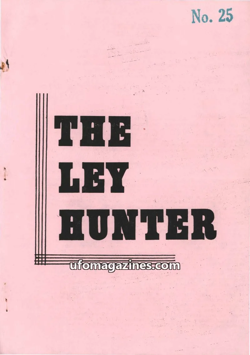Cover of Ley Hunter, The issue 25: THE LEY HUNTER