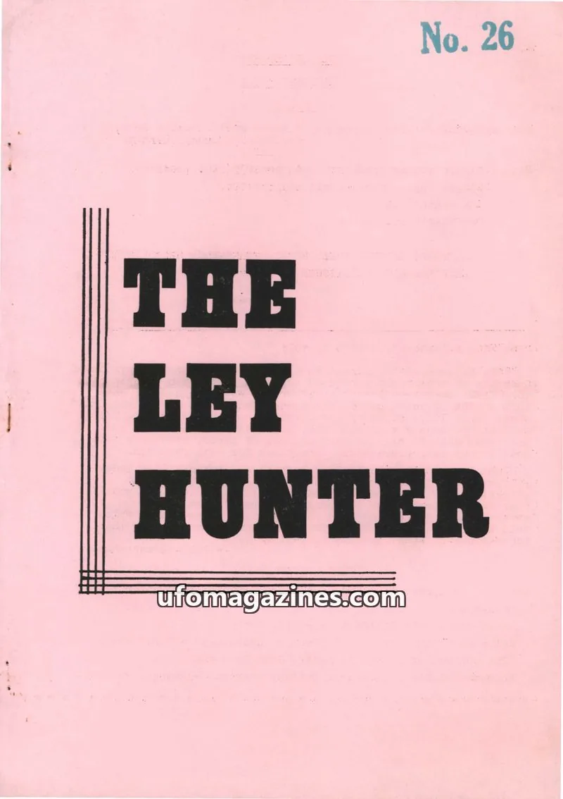 Cover of Ley Hunter, The issue 26: THE LEY HUNTER