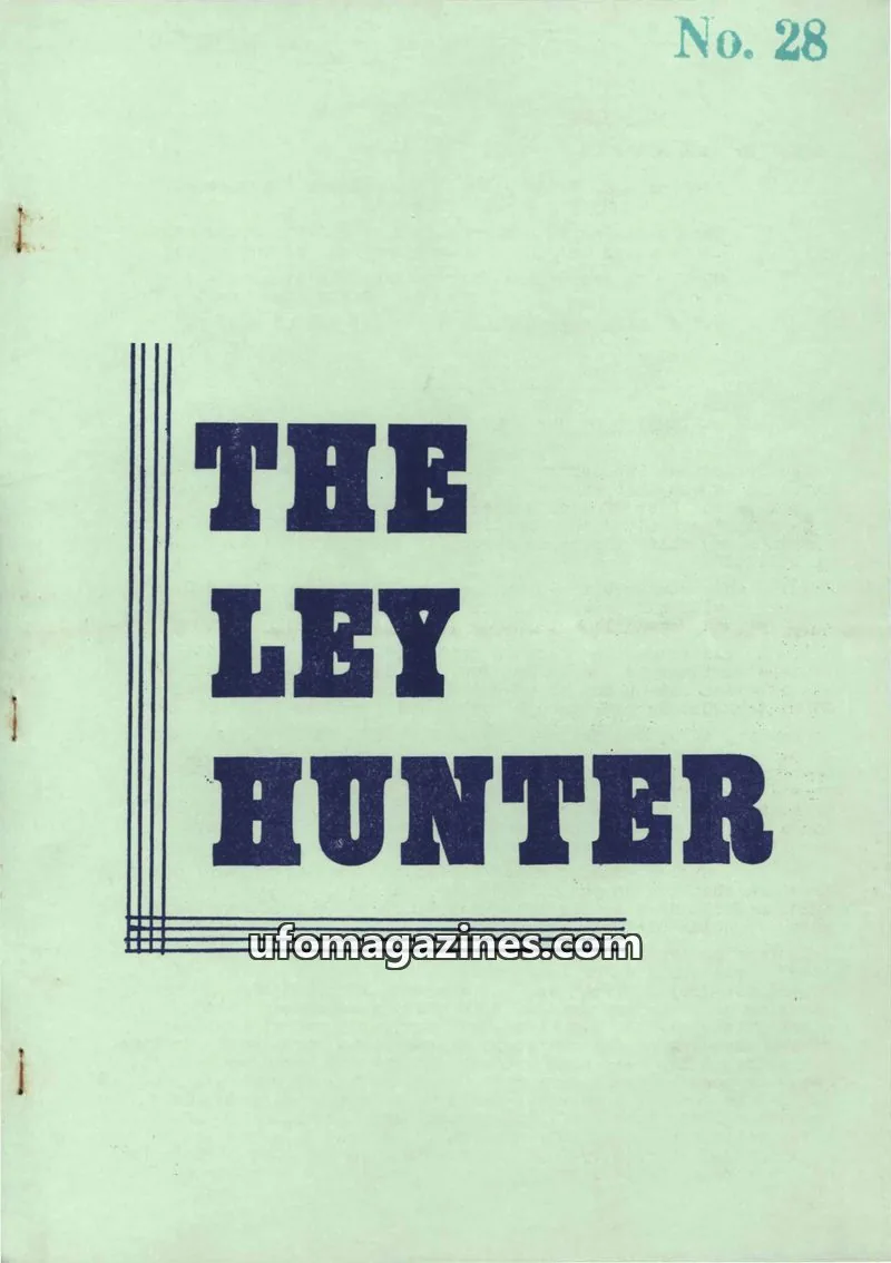 Cover of Ley Hunter, The issue 28: THE LEY HUNTER