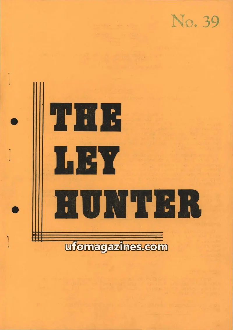 Cover of Ley Hunter, The issue 39: THE LEY HUNTER