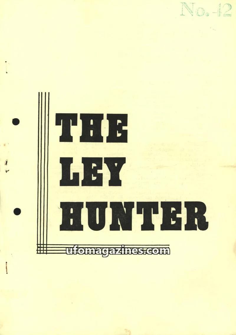 Cover of Ley Hunter, The issue 42: THE LEY HUNTER