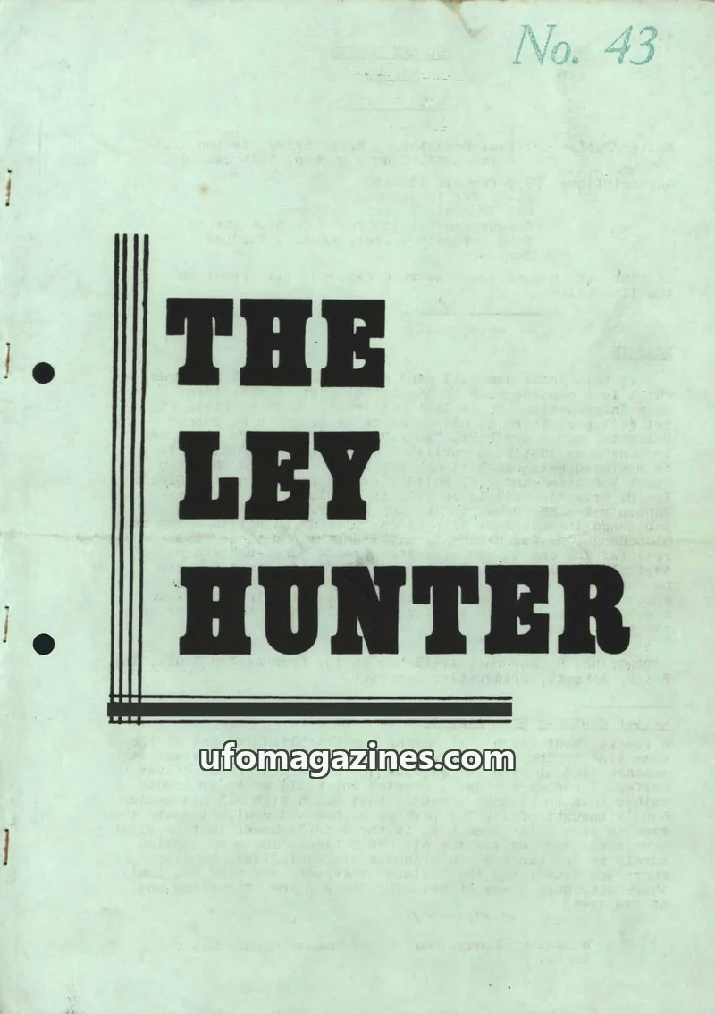 Cover of Ley Hunter, The issue 43: THE LEY HUNTER