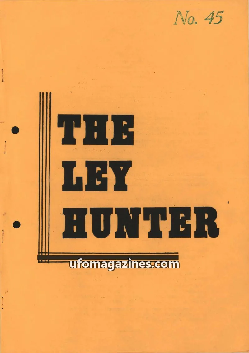 Cover of Ley Hunter, The issue 45: THE LEY HUNTER