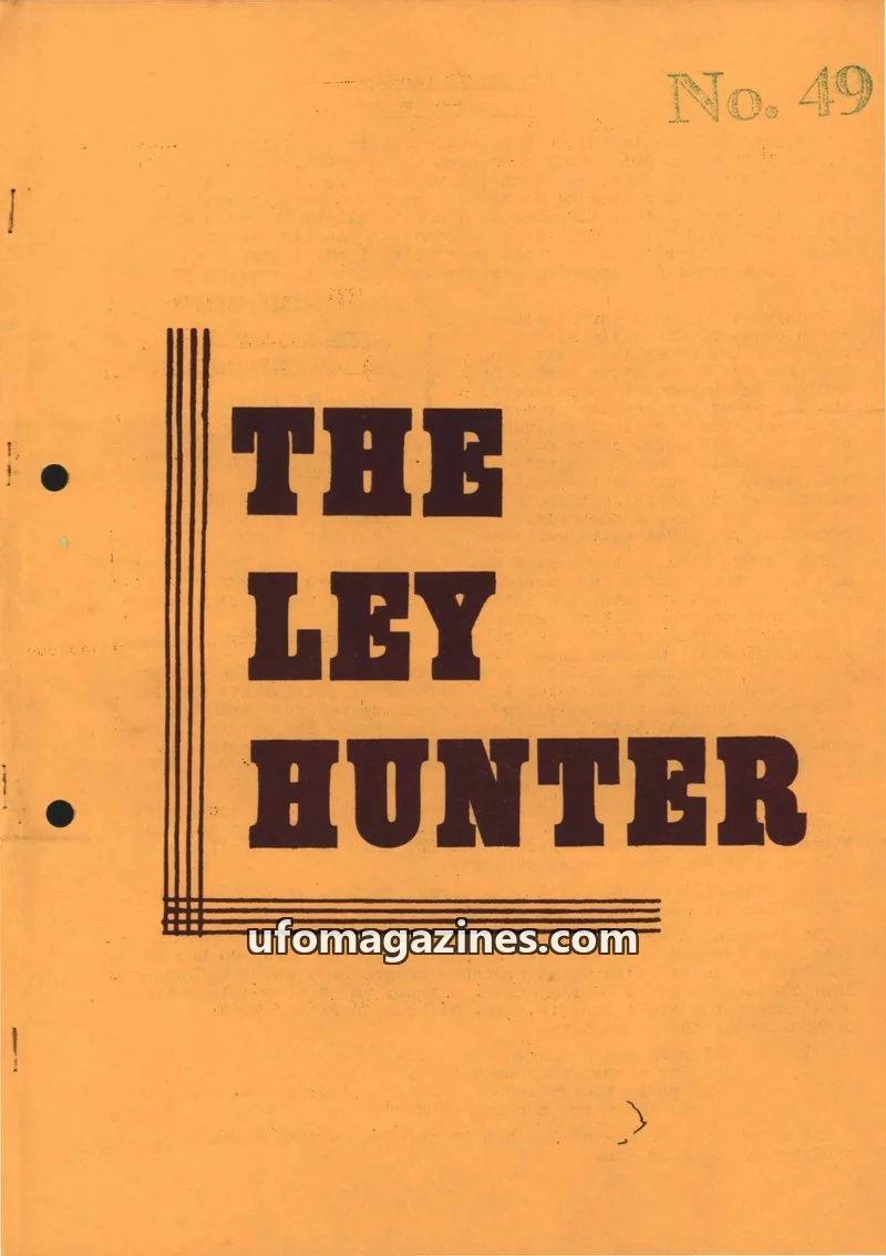 Cover of Ley Hunter, The issue 49: THE LEY HUNTER