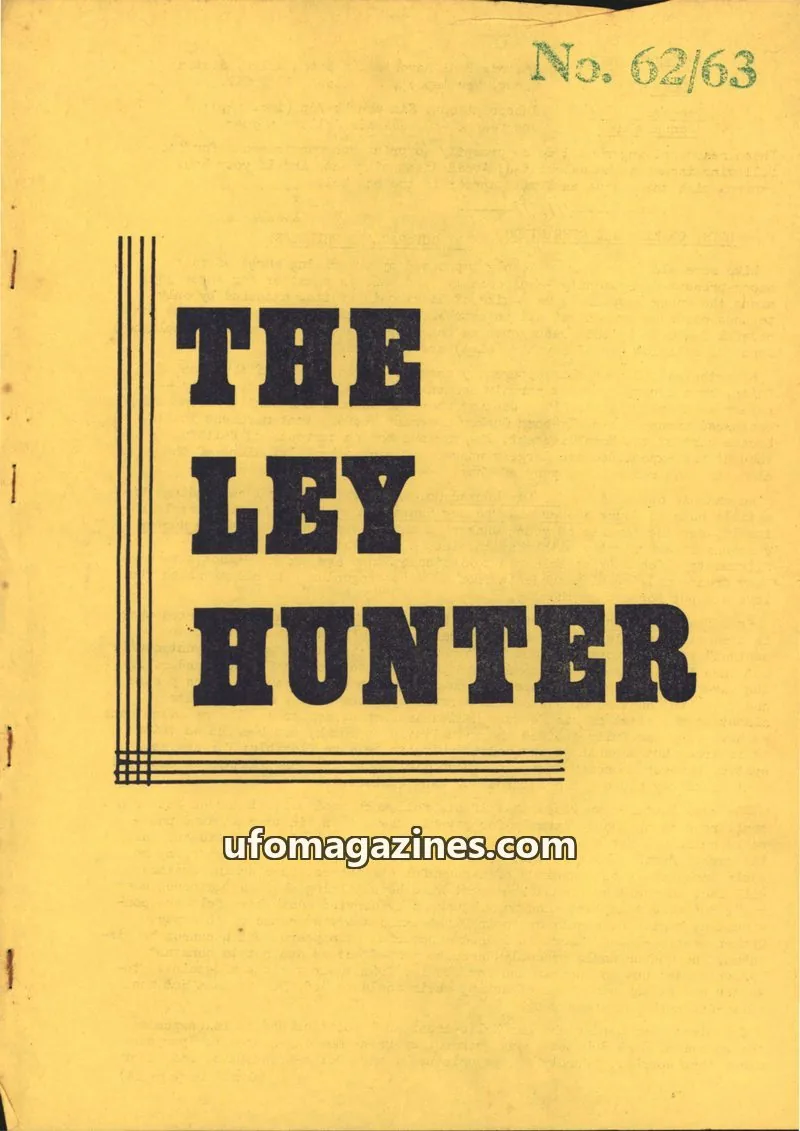 Cover of Ley Hunter, The issue 62/63: THE LEY HUNTER