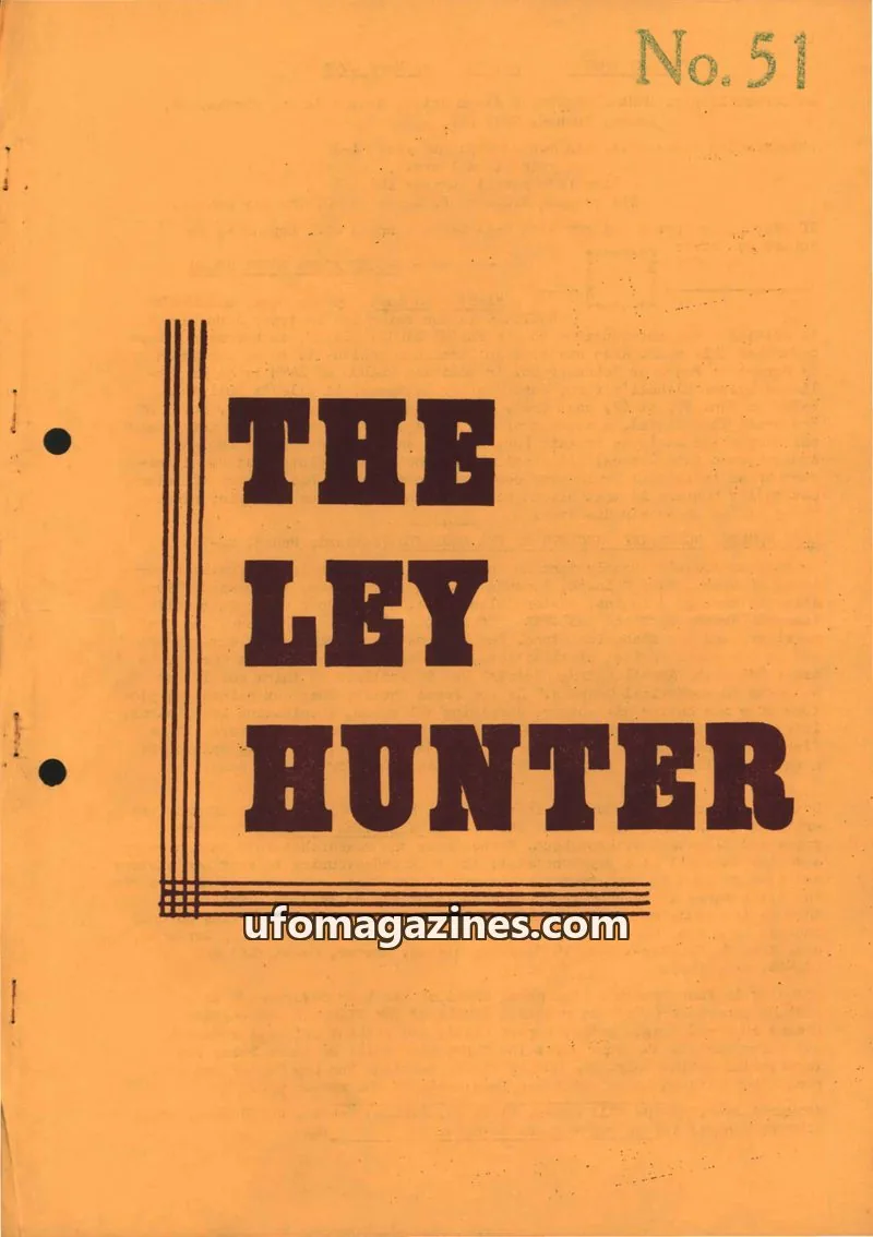 Cover of Ley Hunter, The issue 51: THE LEY HUNTER