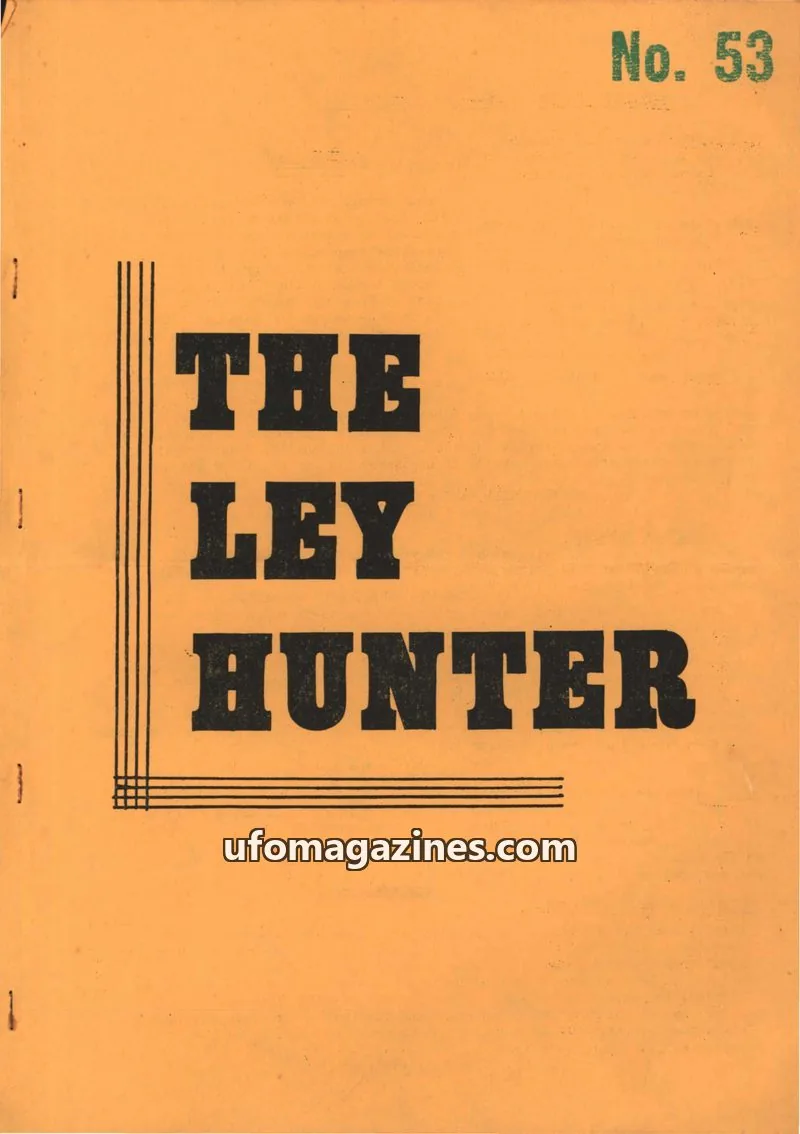 Cover of Ley Hunter, The issue No. 53: THE LEY HUNTER