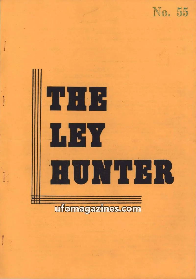 Cover of Ley Hunter, The issue 55: THE LEY HUNTER