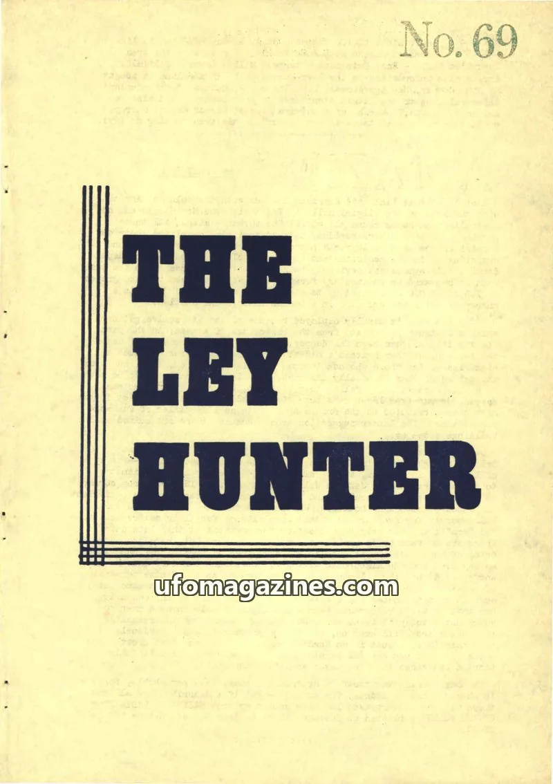 Cover of Ley Hunter, The issue No. 69: THE LEY HUNTER